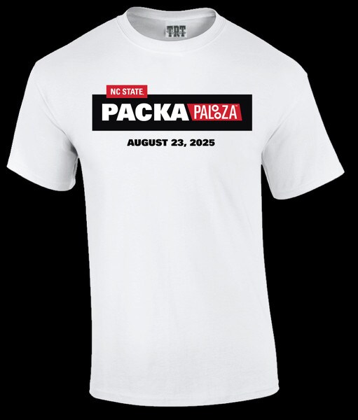 White 2025 Packapalooza Short Sleev